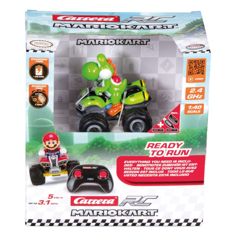 Super Mario Kart RC remote-controlled Quad 1/40 2.4GHz Yoshi 11