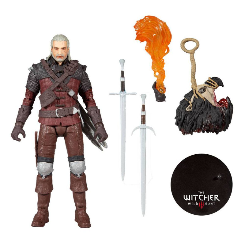 The Witcher 3: Wild Hunt Action Figure Geralt of Rivia (Wolf Armor) 18 cm 6