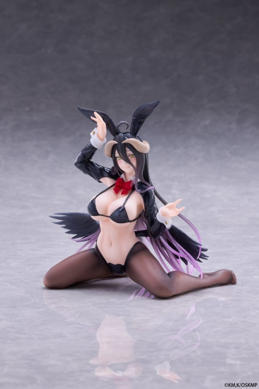 Overlord Moflock PVC Figure Albedo (Reverse Bunny Suit Ver.) 13 cm 7