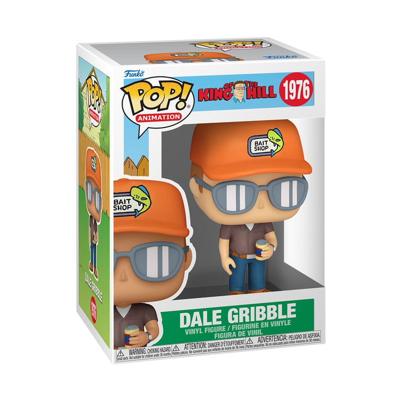 King of the Hill POP! TV Vinyl Figure Dale Gribble 9 cm 1