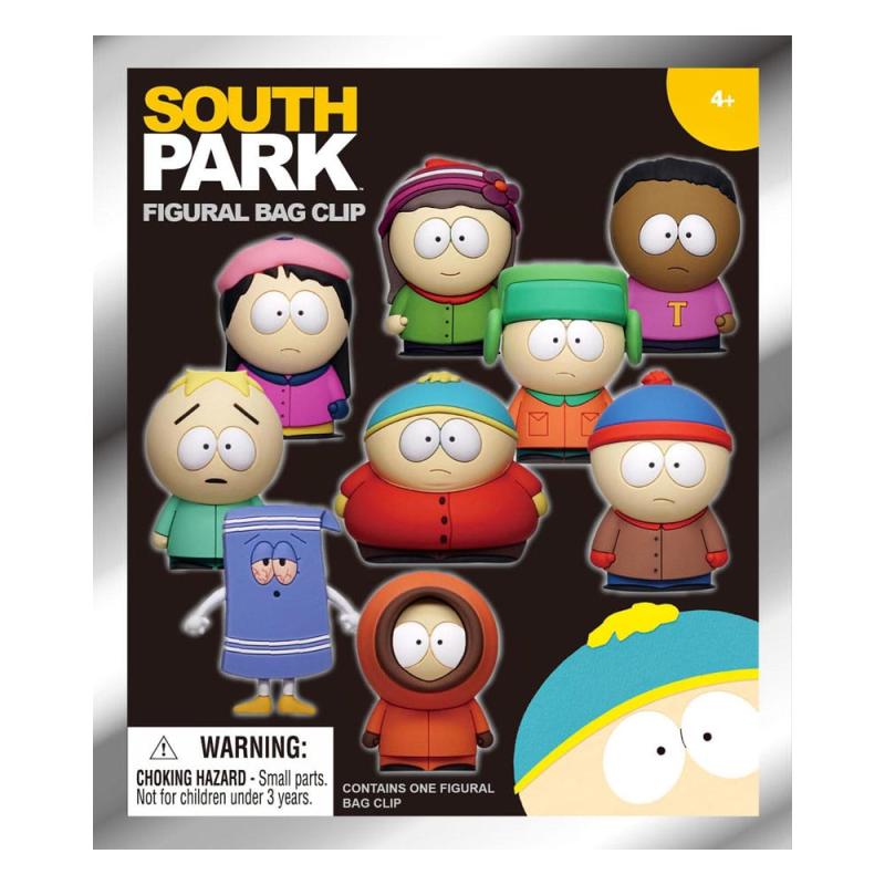 South Park 3D PVC Bag Clips Series 1 Display (24)