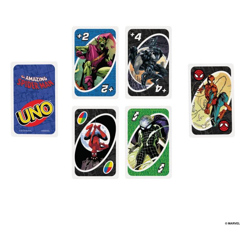 The Amazing Spider-Man Card Game UNO 4