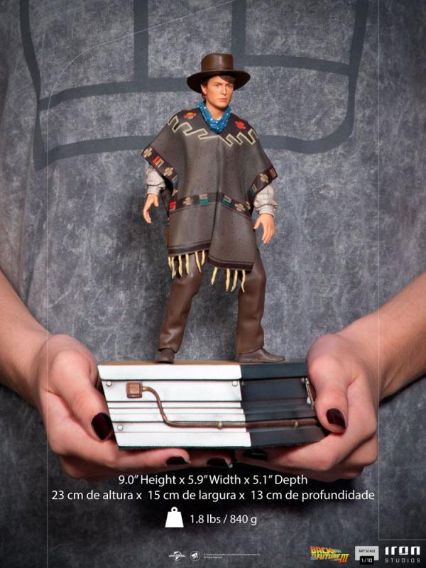Back to the Future III: Marty McFly 1/10 Art Scale Statue - Iron Studios