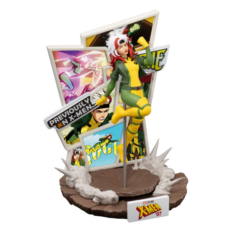 X-Men '97 D-Stage PVC Diorama Rogue (SDCC Exclusive) 16 cm 4