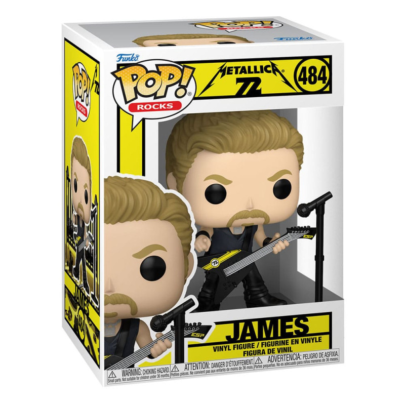 Metallica POP! Rocks Vinyl Figure James (72 Seasons) 9 cm 1