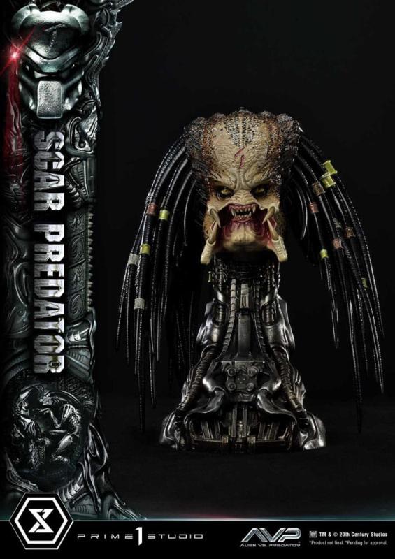 The Alien vs. Predator: Scar Predator 1/3 Museum Masterline Series Statue - P1