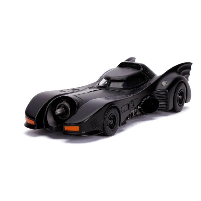 Batman 1989 Hollywood Rides Diecast Model 1/32 1989 Batmobile with Figure