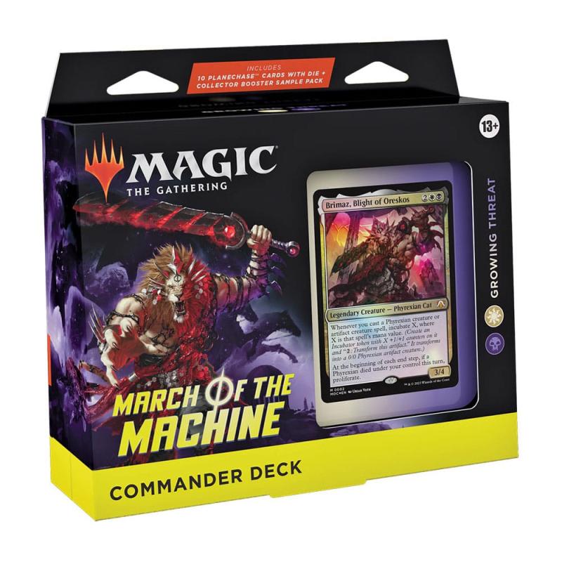 Magic the Gathering March of the Machine Commander Decks Display (5) english