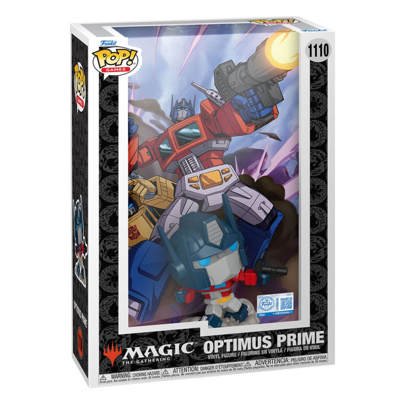 Transformers X MTG POP! Comic Covers Vinyl Figure Optimus Prime (Magic the Gathering) 9 cm 1