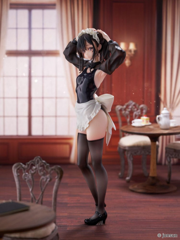 Original Character PVC Statue 1/6 Sakura Shiori Competition Swimsuit Maid 27 cm 10