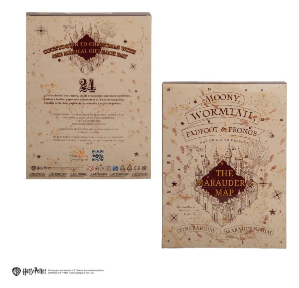 Harry Potter Advent Calendar Marauder's Map New Edition 2026 7