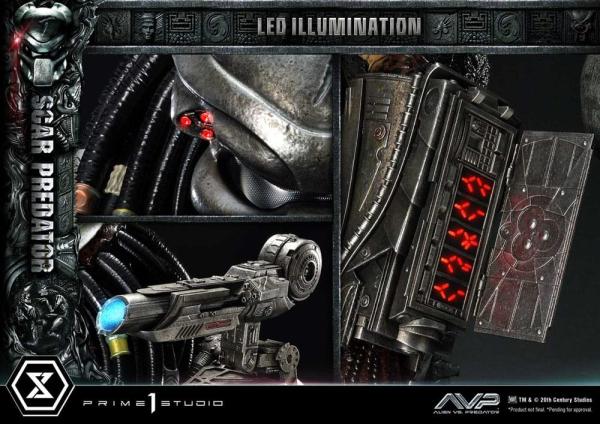 The Alien vs. Predator: Scar Predator 1/3 Museum Masterline Series Statue - P1