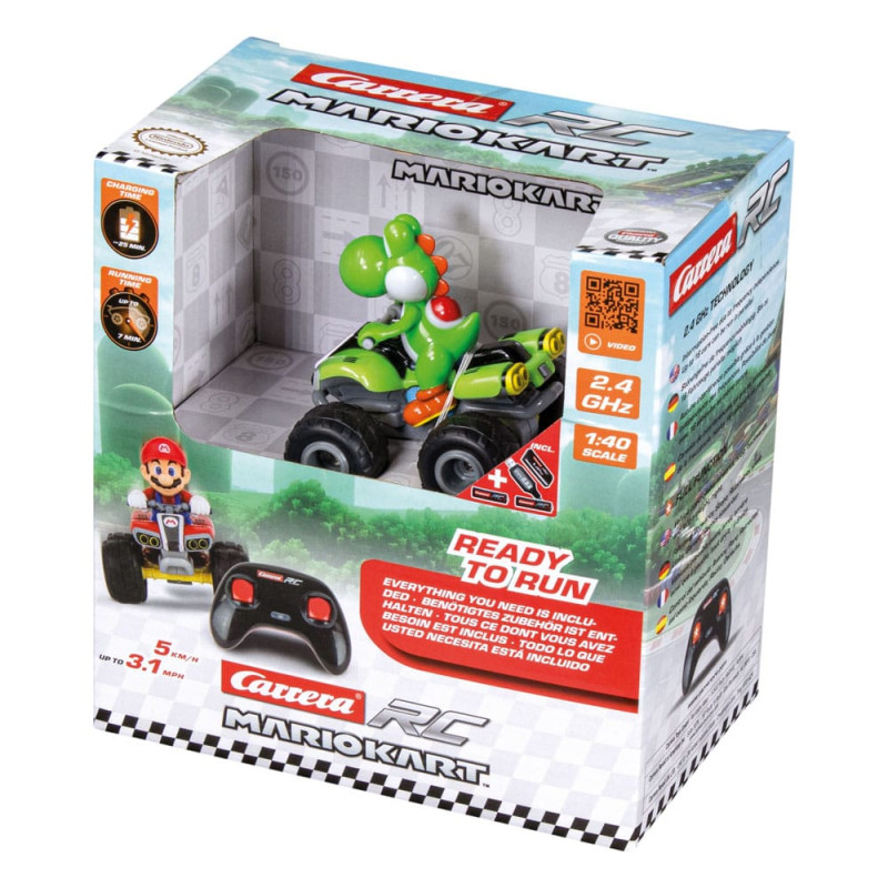 Super Mario Kart RC remote-controlled Quad 1/40 2.4GHz Yoshi 13