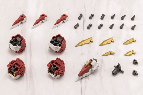 Kotobukiya M.S.G. Model Kit Accessory Set Heavy Weapon Unit 63 Demonic Arm Red Ver. 5