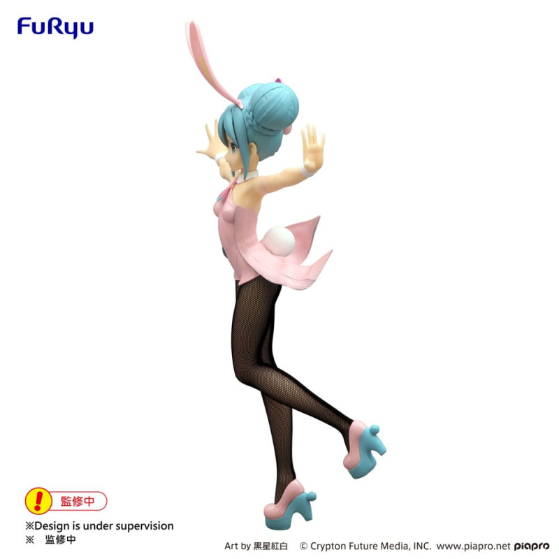 Hatsune Miku BiCute Bunnies PVC Statue Wink Pearl Pink Color Ver. 30 cm 2