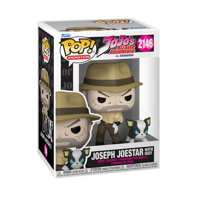 JoJo´s Bizarre Adventure POP!&Buddy Animation Vinyl Figures Joseph & Iggy 9 cm 1