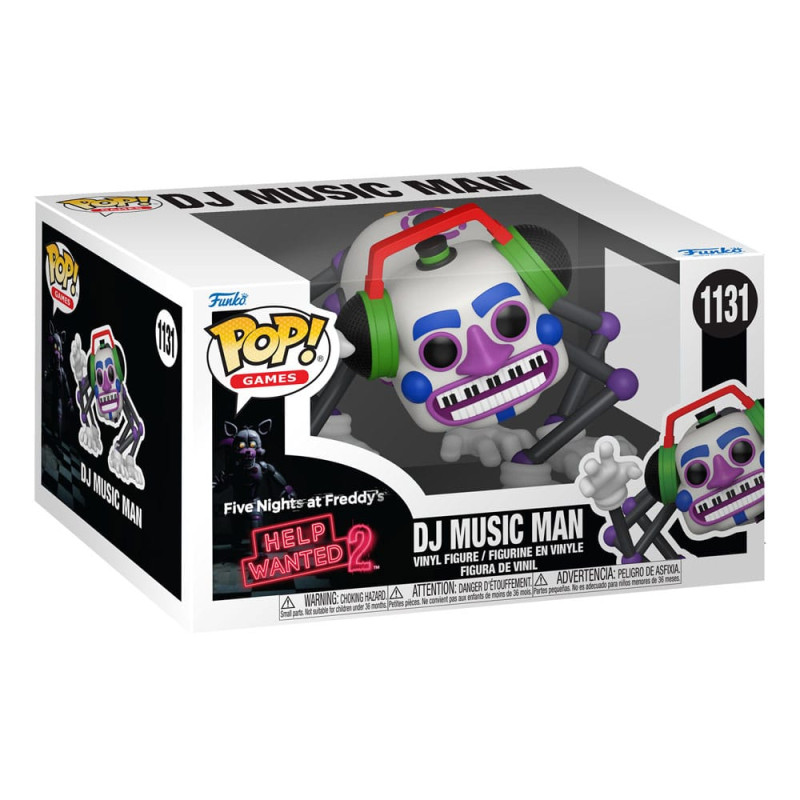 Five Nights at Freddy's: Help Wanted 2 POP! Premium Vinyl Figure DJ Music Man 9 cm 1