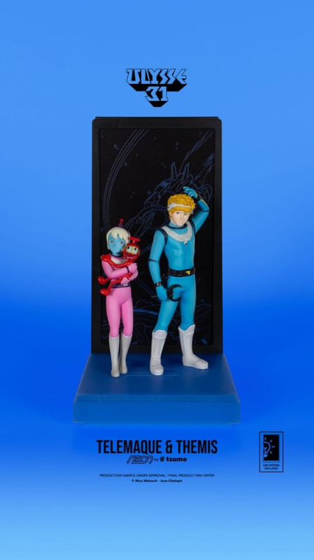 Ulysse 31 Neon Figure 1/9 Telemachus & Themis 20 cm 2