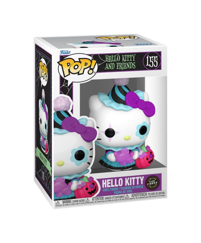 Sanrio POP! Animation Vinyl Figures : Hello Kitty- HK Spooky with Chase 9 cm Assortment (6) 5