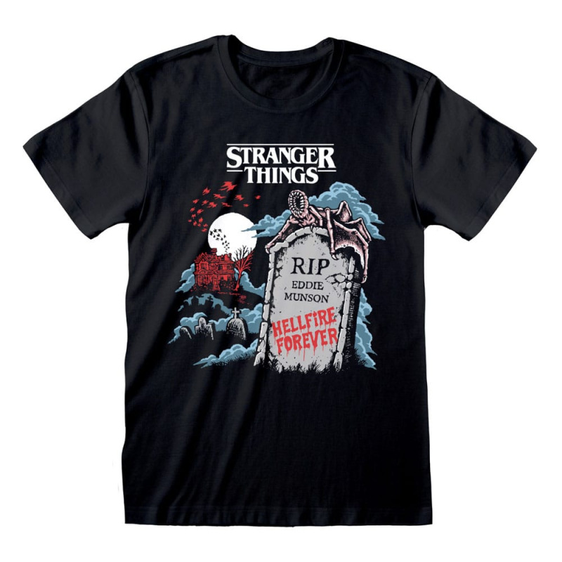 Stranger Things T-Shirt RIP Eddie Size S