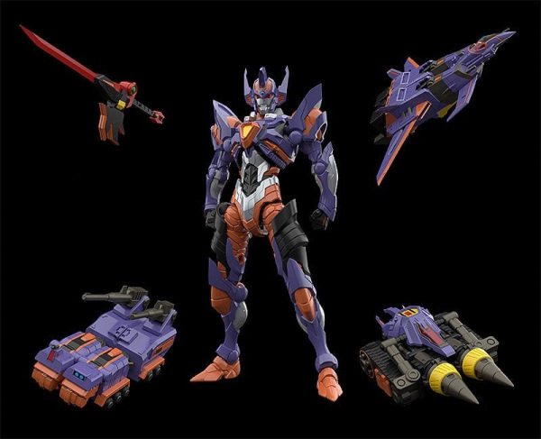 Gridman Universe Moderoid Plastic Model Kit Full Power Gridknight 17 cm 7