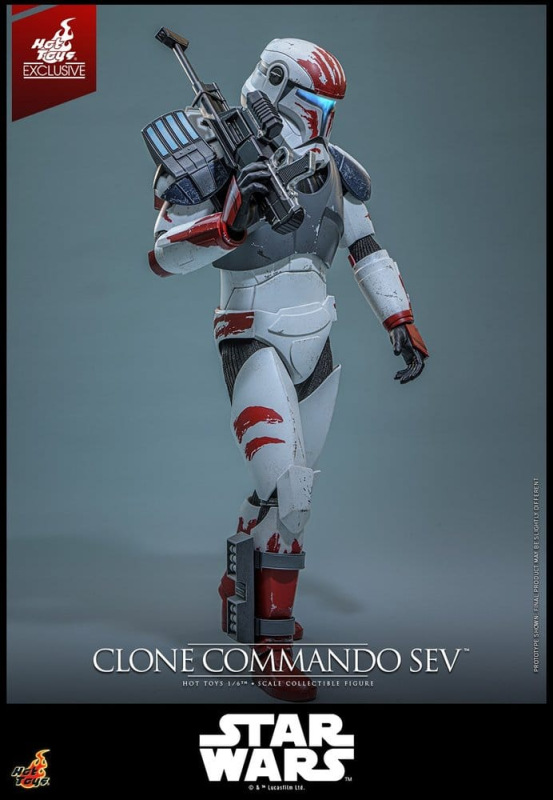 Star Wars: The Clone Wars Television Masterpiece Action Figure 1/6 Clone Commando Sev (Hot Toys Excl 7