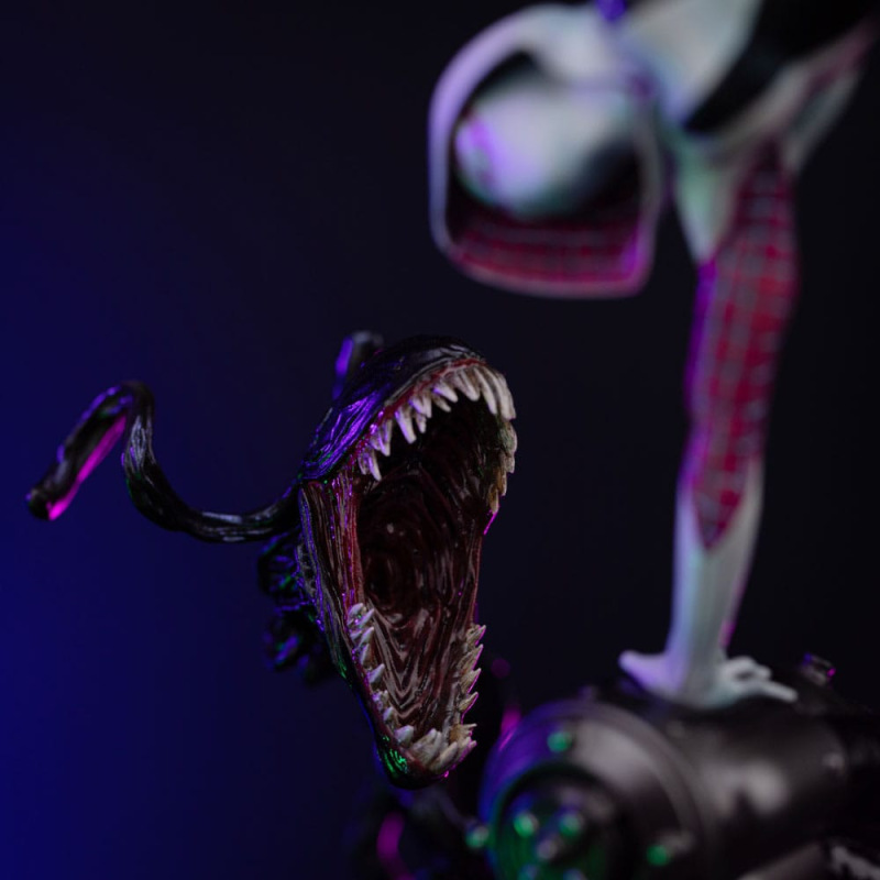 Spider-Man vs Villains Art Scale Statue 1/10 Ghost Spider Diorama 34 cm 11