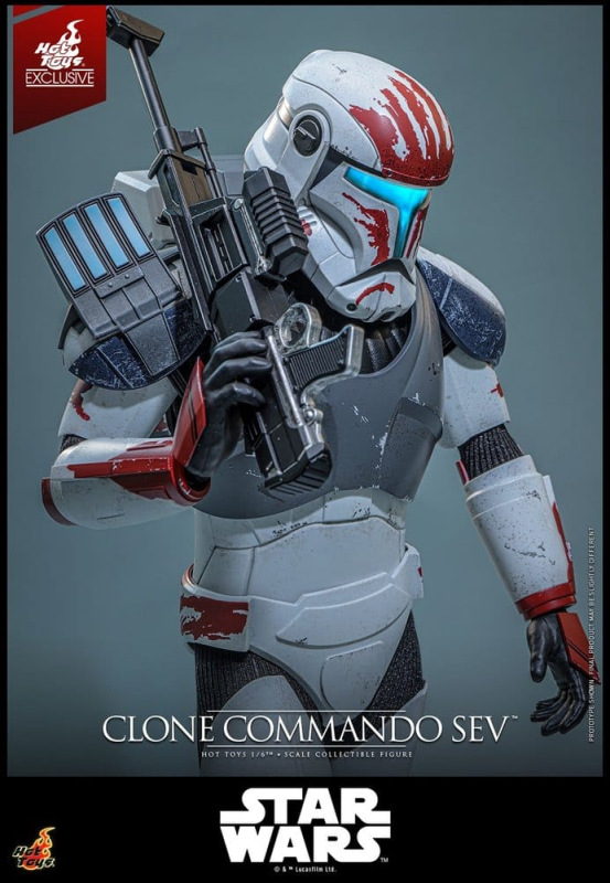 Star Wars: The Clone Wars Television Masterpiece Action Figure 1/6 Clone Commando Sev (Hot Toys Excl 8