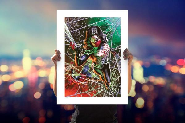 Marvel: Silk #5 46 x 61 cm Art Print - Sideshow Collectibles