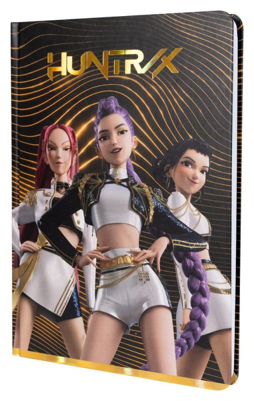KPop Demon Hunters A5 Notebook Golden 1