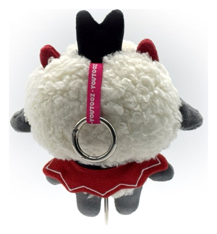 Cult of the Lamb Plush Keychain The Lamb 13 cm 1