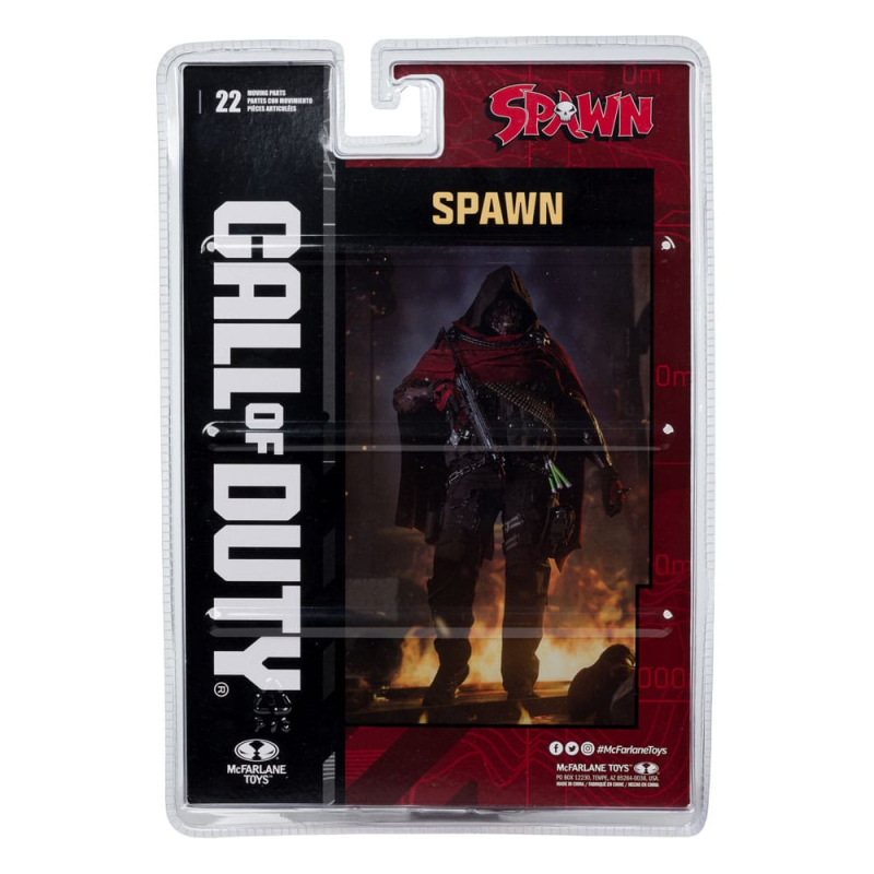 Call of Duty Action Figure Burned Spawn 18 cm 7