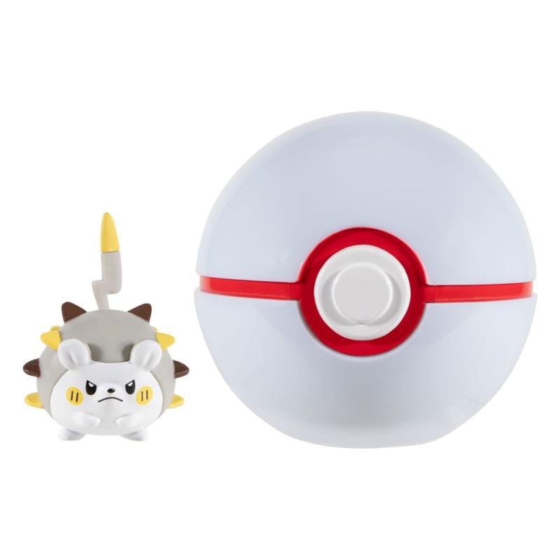 Pokémon Clip'n'Go Poké Balls Togedemaru & Premier Ball