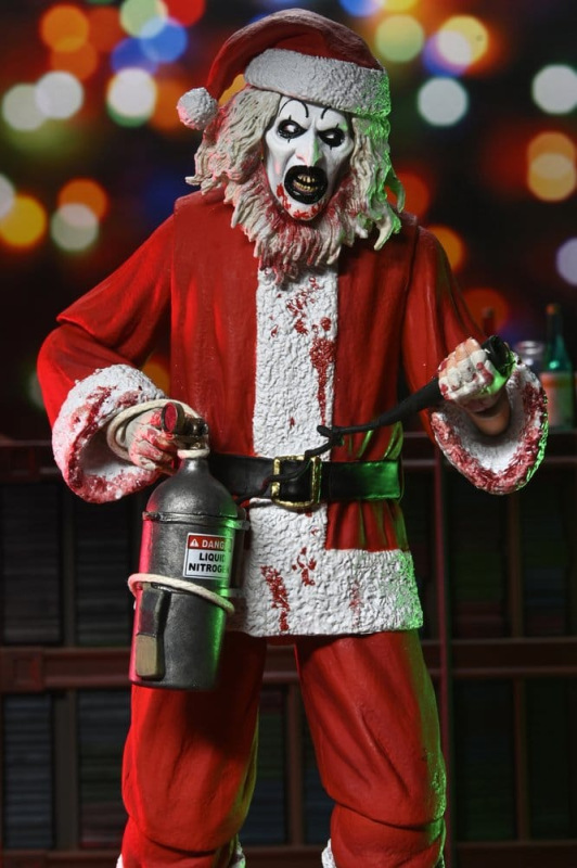Terrifier 3 Action Figure Ultimate Santa Suit Art the Clown (Bloody Version) 18 cm 12