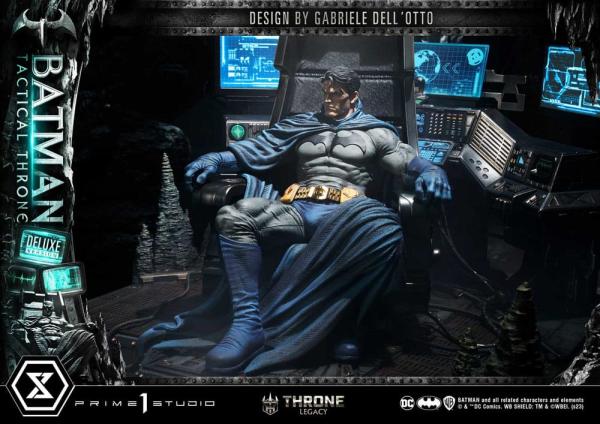 DC Comics: Batman Tactical Throne Deluxe Ver 1/3 Throne Legacy Collection Statue - Prime 1