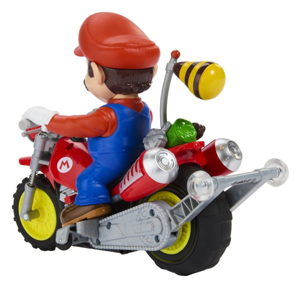The Super Mario Galaxy Movie Hot Wheels RC Vehicle Mario Wheelie Motocross 10