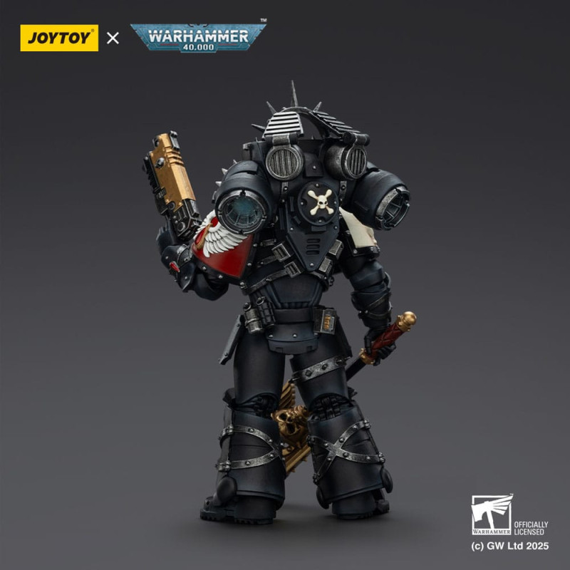Warhammer 40,000: Combat Patrol Blood Angels Action Figure Lemartes With Jump Pack Blood Crozius and 2