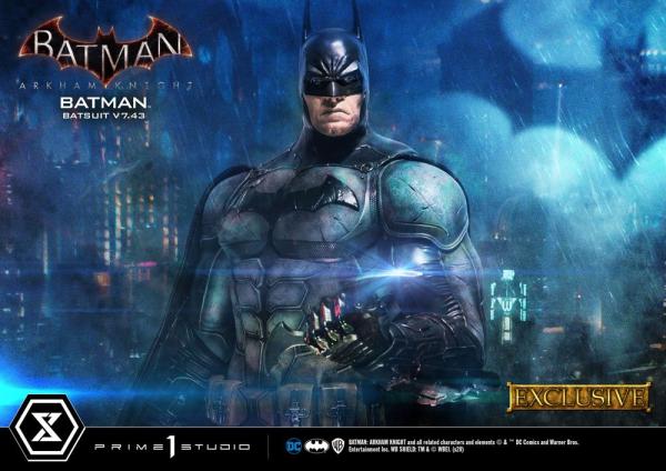 Batman Arkham Knight 1/3 Statue Batman Batsuit v7.43 Exclusive Version 86 cm