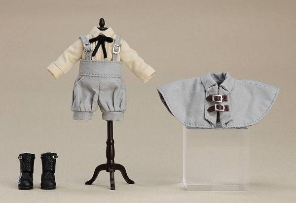 Original Character Parts for Nendoroid Doll Figures Outfit Set Detective - Boy (Gray)