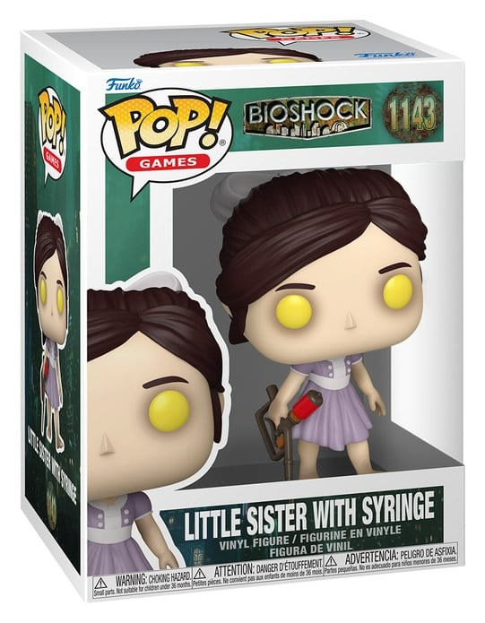 Bioshock POP! Games Vinyl Figure Little Sister w/Syringe 9 cm 1