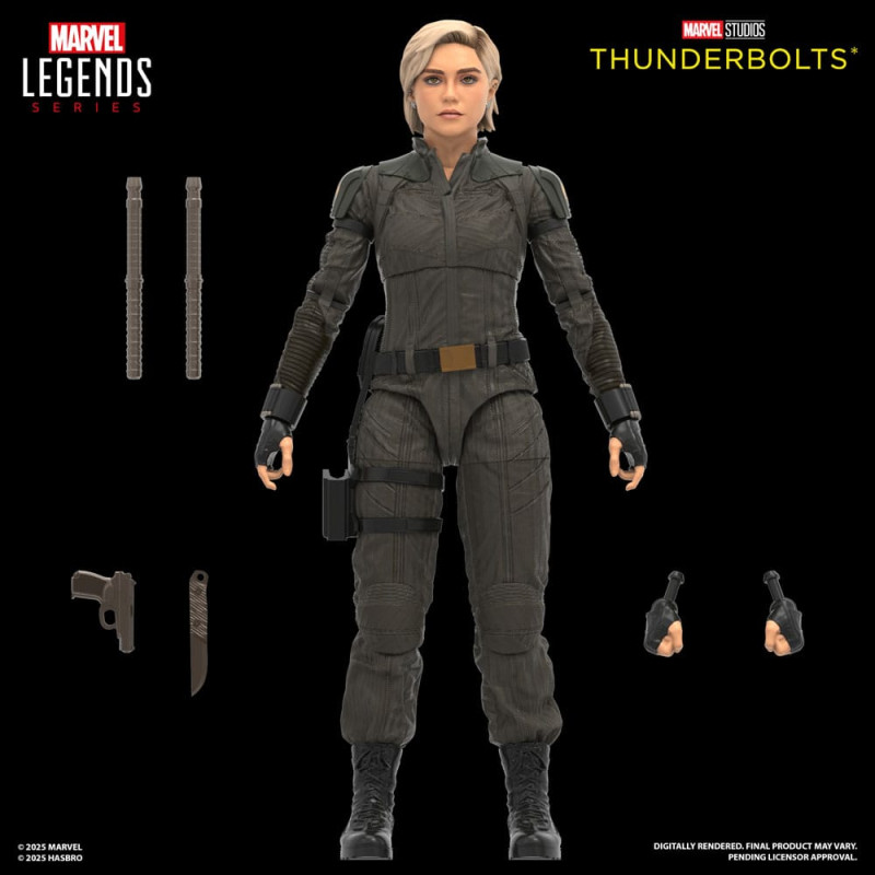 Thunderbolts Marvel Legends Action Figure 2-Pack Yelena Belova & Red Guardian 15 cm 4