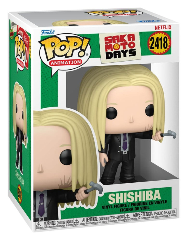 Sakamoto Days POP! Animation Vinyl Figure Shishiba 9 cm 1