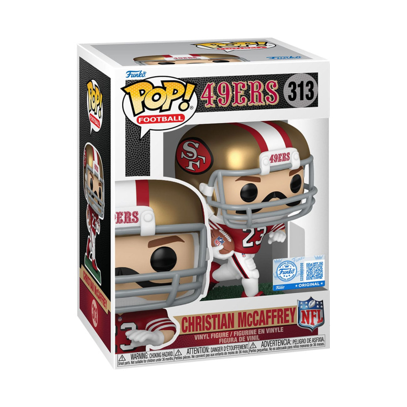 NFL: Legends POP! Sports Vinyl Figure 49ers- Christian McCaffrey (TB) 9 cm 1