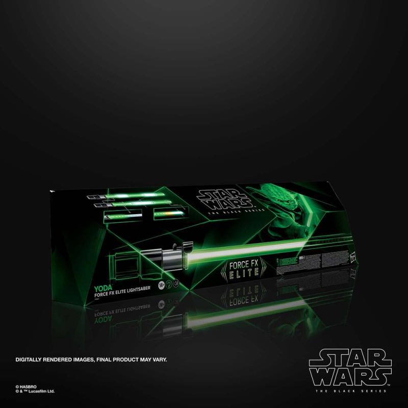 Star Wars: Lightsaber Yoda 1/1 Black Series Force FX Elite Replica - Hasbro