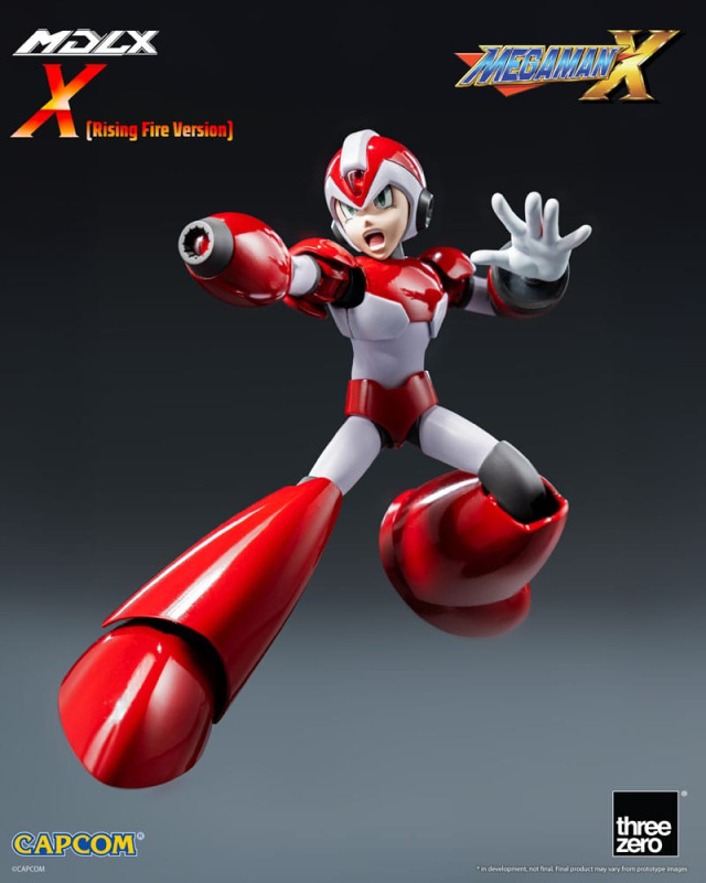 Mega Man MDLX Action Figure Rockman X / Mega Man X (Rising Fire Version) 12 cm 3