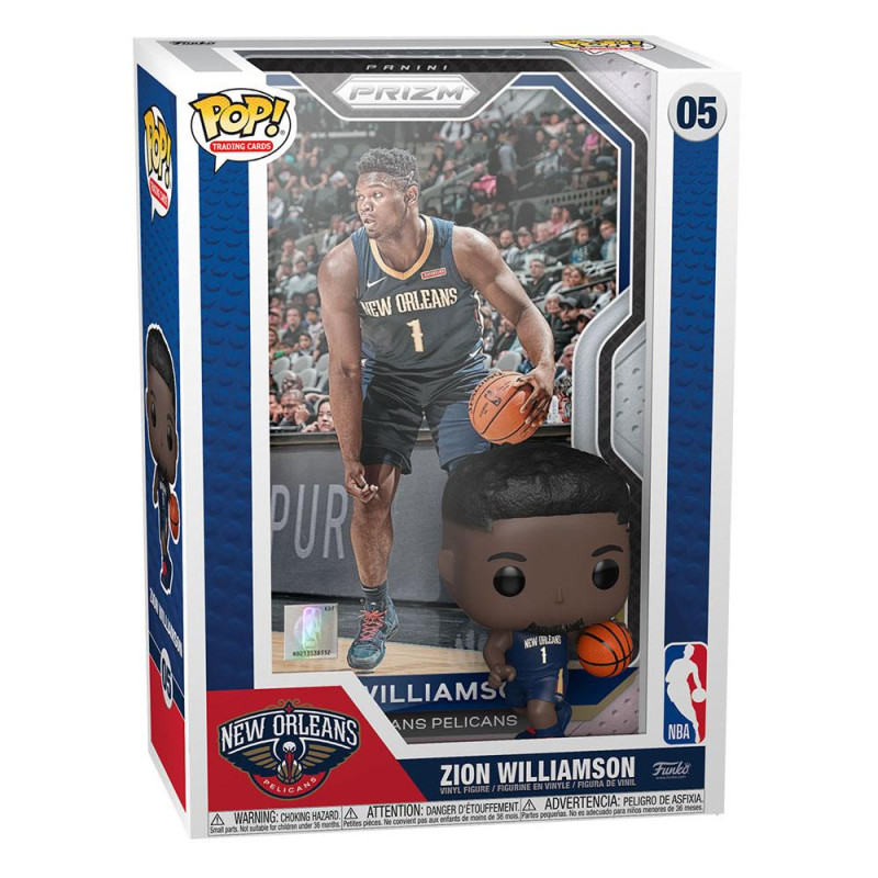 NBA Trading Card POP! Basketball Vinyl Figure Zion Williamson 9 cm 1