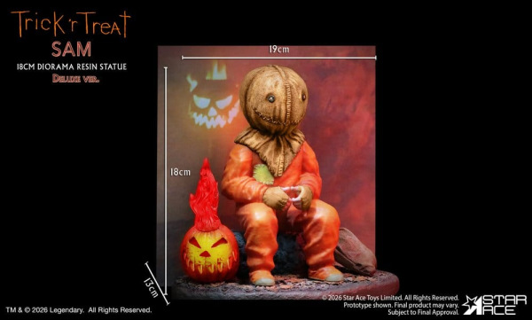 Trick R Treat Diorama Resin Statue Sam DX 18 cm 6