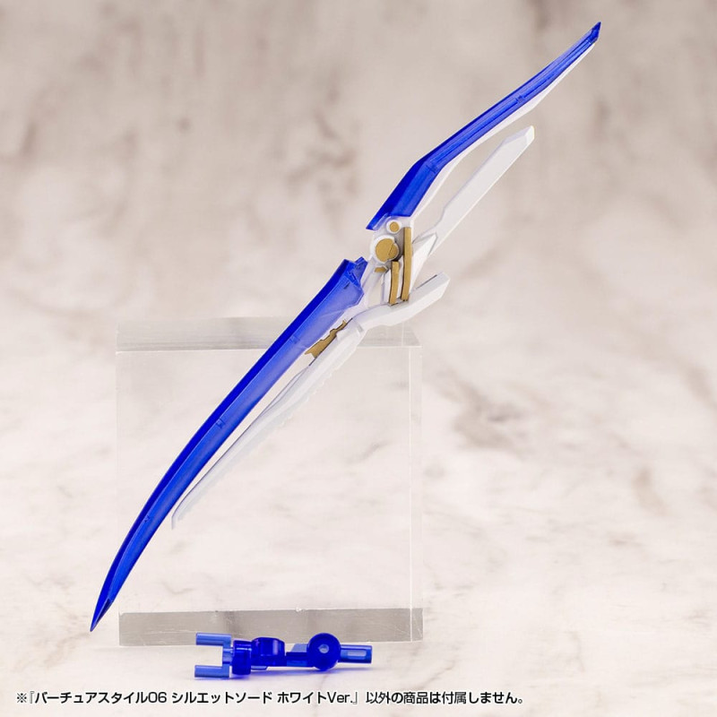 Kotobukiya M.S.G. Model Kit Accessory Set Virtuous Style 06 Silhouette Sword White Ver. 1