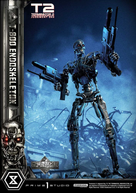 Terminator 2 Museum Masterline Series Statue 1/3 Judgment Day T800 Endoskeleton Deluxe Bonus Version 12