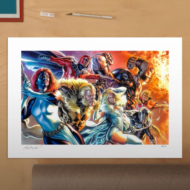 Marvel X-Men Art Print The Brotherhood of Mutants by Felipe Massafera 46 x 66 cm - unframed 1